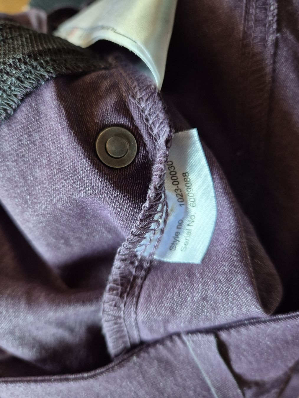 Mammut Pantalons: Mammut Wanderhose kurz, Gr 40, violet – Neuf (Voir description) à Abtwil SG par ste_22sn 4