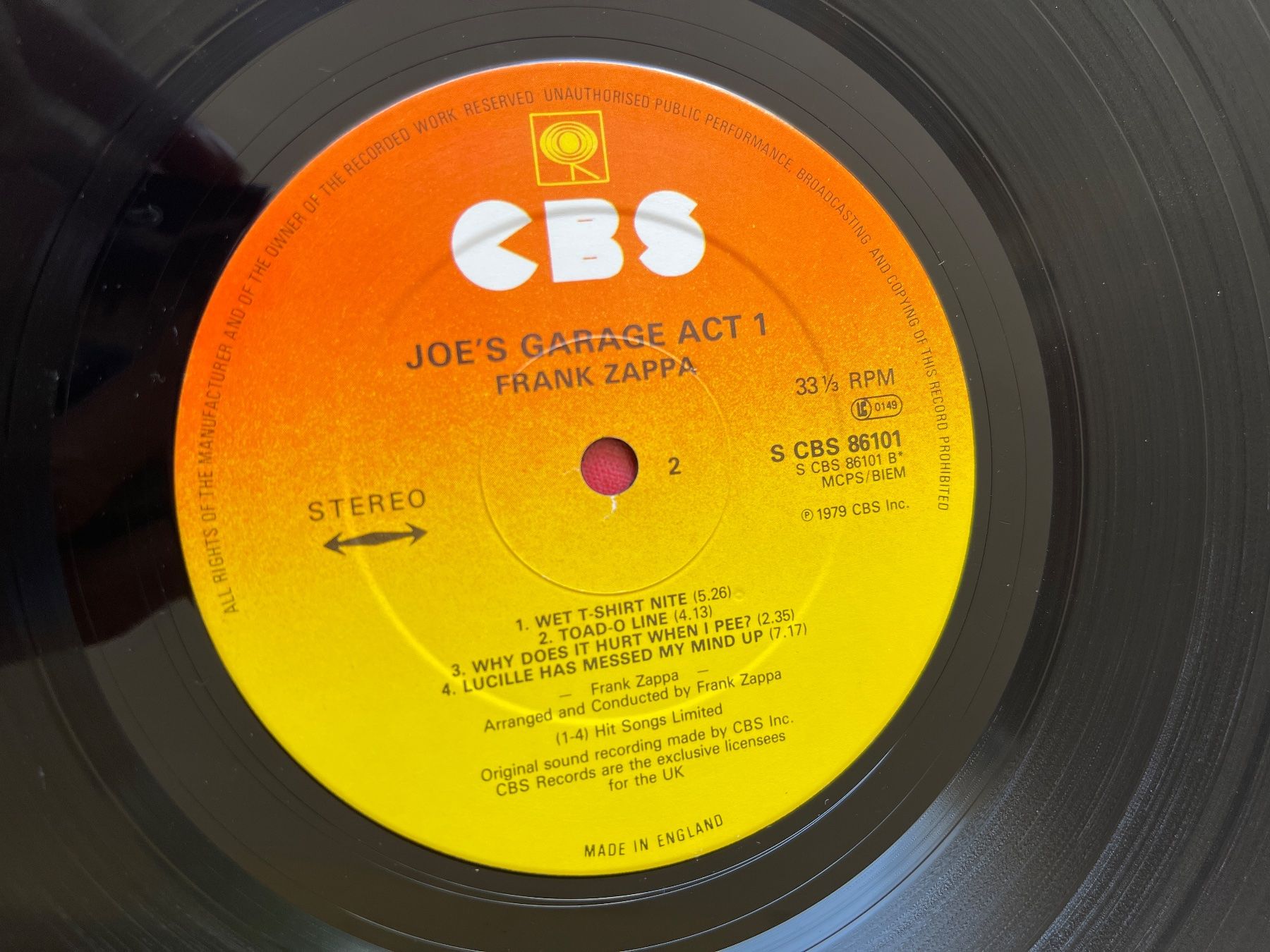 Schallplatten: S151/Frank Zappa Joe's Garage Act 1 – Gebraucht aus Frutigen von Philippe_jsp 2