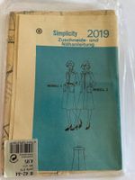Simplicius zuschneide - und Nähanleitung Schnittmuster