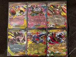 Mega EX 6er Bündel Pokémon Karten DE