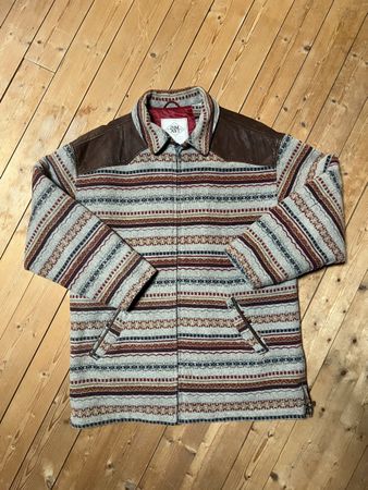 Vintage 90s Navajo Jacket Jhon Slim XL