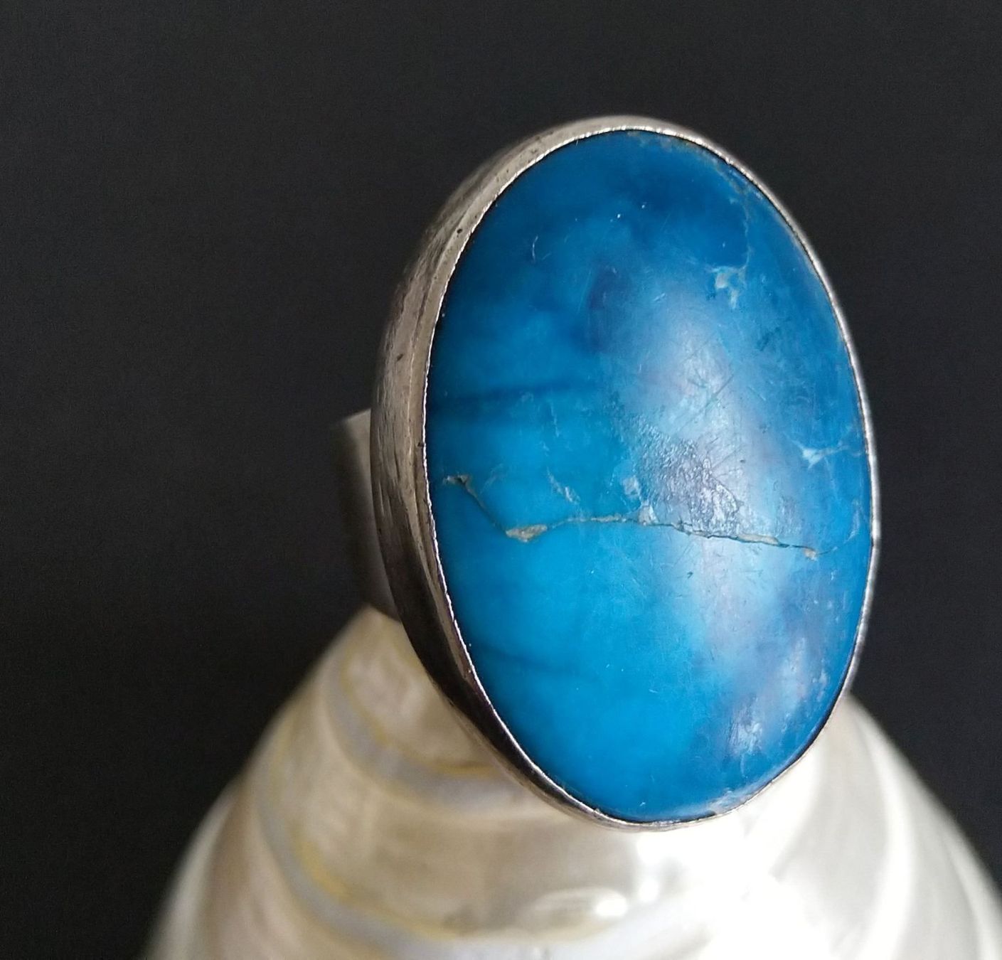 Anelli: MÄCHTIGER RING IN 925 SILBER – Usato da Romanshorn venduto da BoutiqueA 1