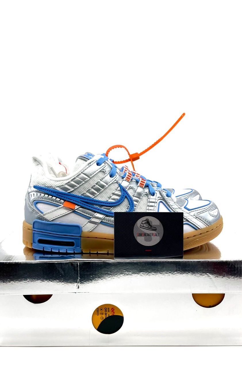 Off-White Scarpe da uomo: Nike Air Rubber Dunk Off-White UNC Grösse EU 40.5 – Nuovo e nell'imballaggio originale da Küsnacht ZH venduto da SamSneakerSale 2
