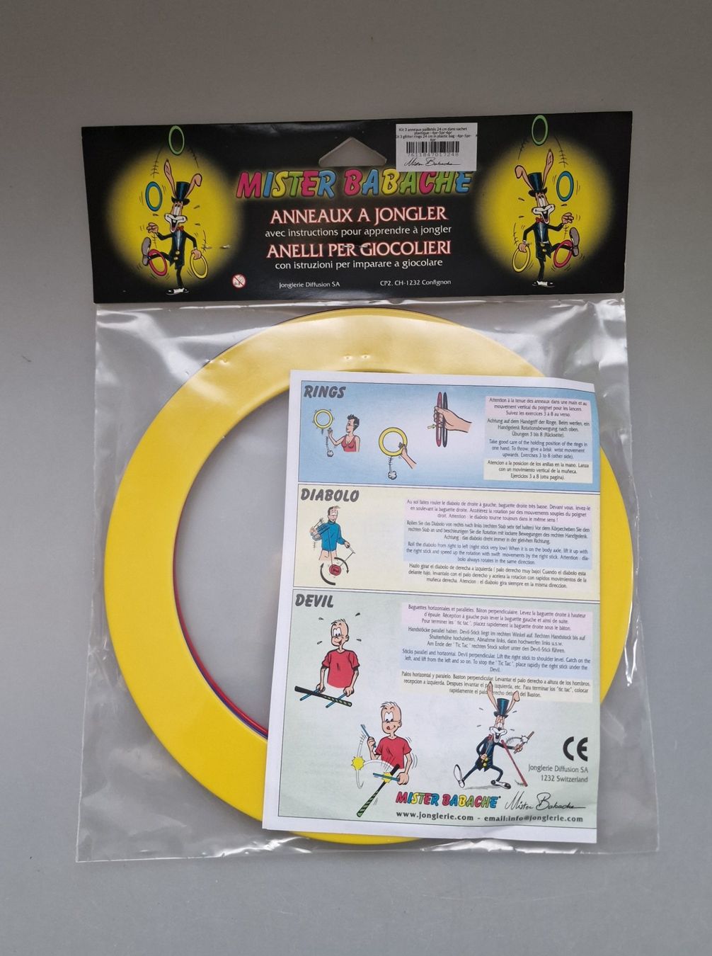 Giochi: Jonglierringe - Set mit Anleitung, Neu – Nuovo e nell'imballaggio originale da Oberuzwil venduto da aseinkaufswelt