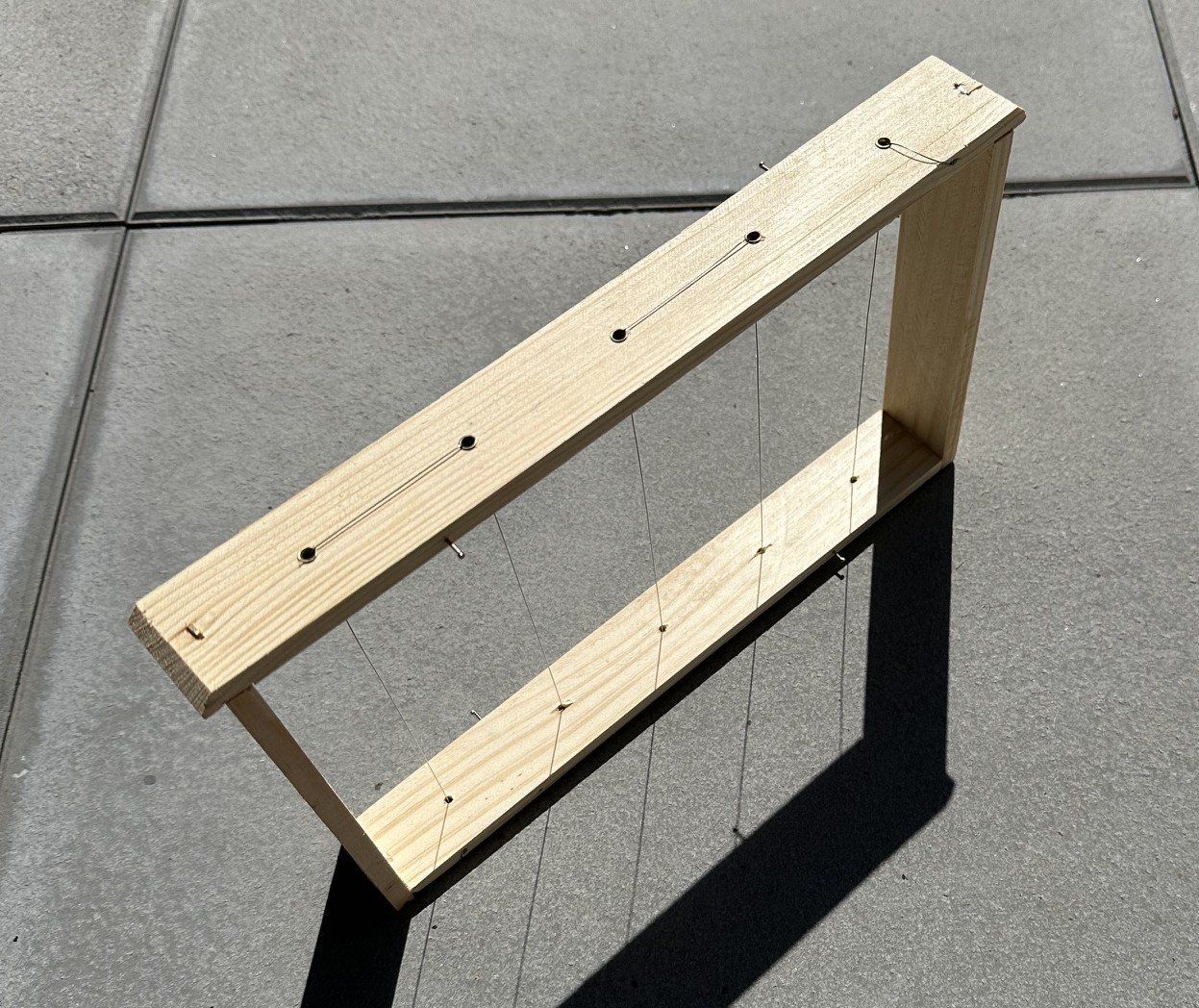 Bienenhäuser: Honigrahmen CH diagonal gedrahtet – Neu (gemäss Beschreibung) aus Baldingen von Masuba