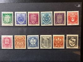 Armoiries Série 1941 Complète Neufs**