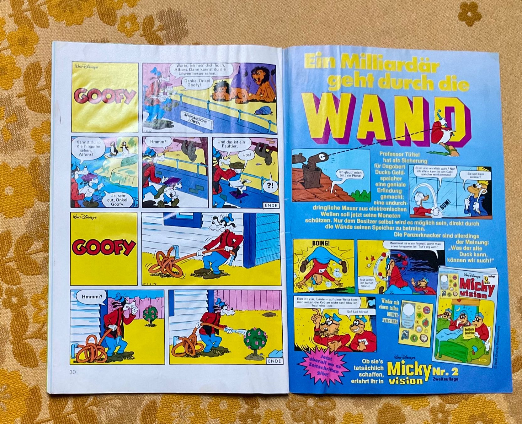 Comics: Goofy Heft Nr 3 von 1986 – Gebraucht aus Endingen von nathan05 8