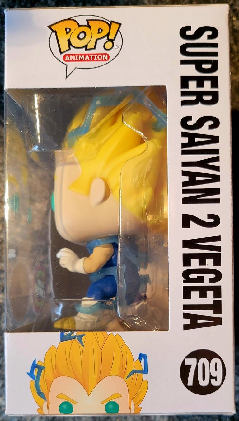 Funko Statuette: Funko Pop DBZ  Super Saiyan 2 Vegeta  CHASE – Nuovo e nell'imballaggio originale da Montet (Glâne) venduto da KOADA 2
