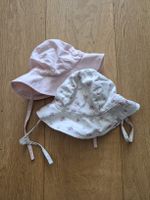 2x Baby Sommerhüte, Grösse ca. 3-5 Monate