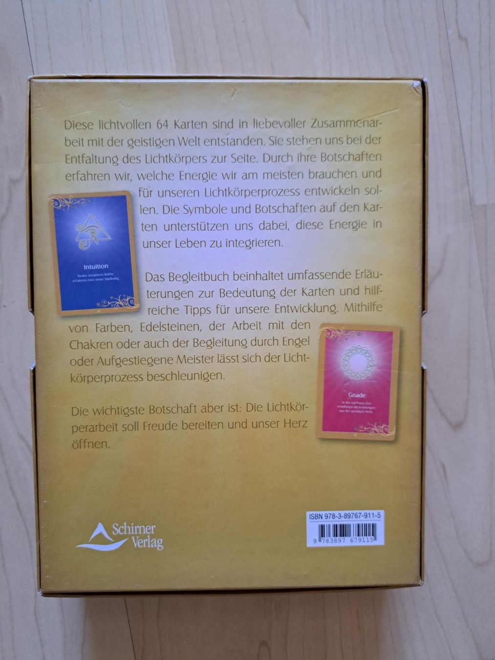 Libri: Entfalte deinen Lichtkörper - 64 Karten mit Buch – Usato da Basel venduto da Patiscat 1
