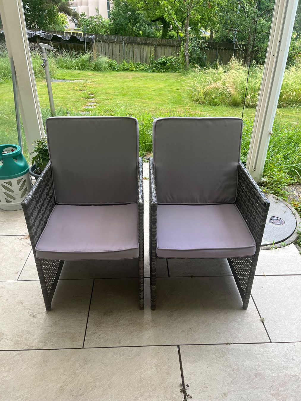 Set di tavolo e panche: Outdoor Esstisch von Tectake – Usato da Wettswil venduto da sar_x2yr 3