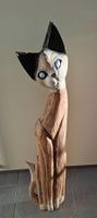 Deko Stück Katze aus Holz