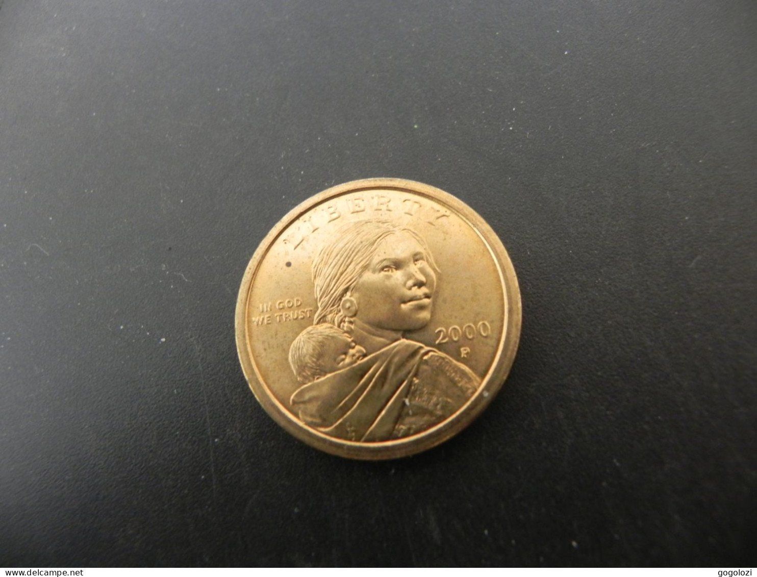 Tutti le monete: USA 1 Dollar 2000 - P - Sacagewea – Usato da Biel/Bienne venduto da Gogolozi