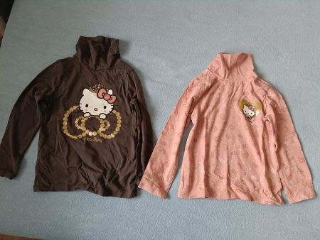 2 Hello Kitty Rollkragenshirt 116