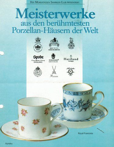 Tassen: Mokkatassen-Sammlung – Neu (gemäss Beschreibung) aus Basel von mvweissenfluh 2