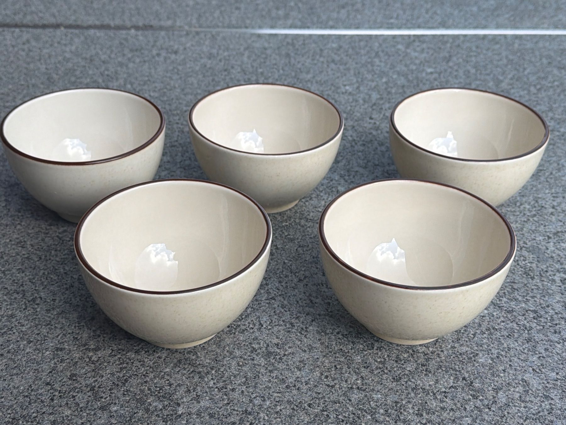 Rössler Schalen: 5 Stk Original Rössler Design Müslischalen Schälchen – Gebraucht aus Deitingen von Himhip