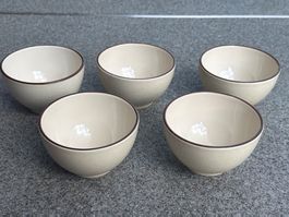 5 Stk Original Rössler Design Müslischalen Schälchen