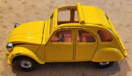 Citroën 2CV6 Corgi, voiture miniature vintage