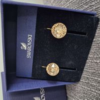 Swarovski Ohrringe goldfarben 
