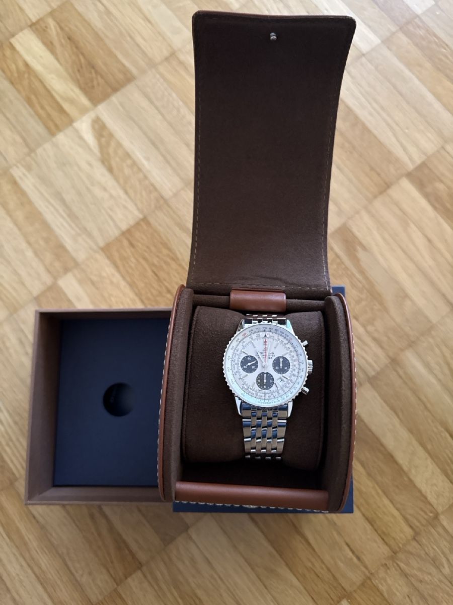 Breitling Uhren: Breitling Bavitimer B01 43mm mit Garantie bis 2029 – Gebraucht aus Sisseln AG von Gommibaerli87
