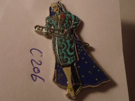 1 Schöner Spezieller Clown Pin Silbrig (C206
