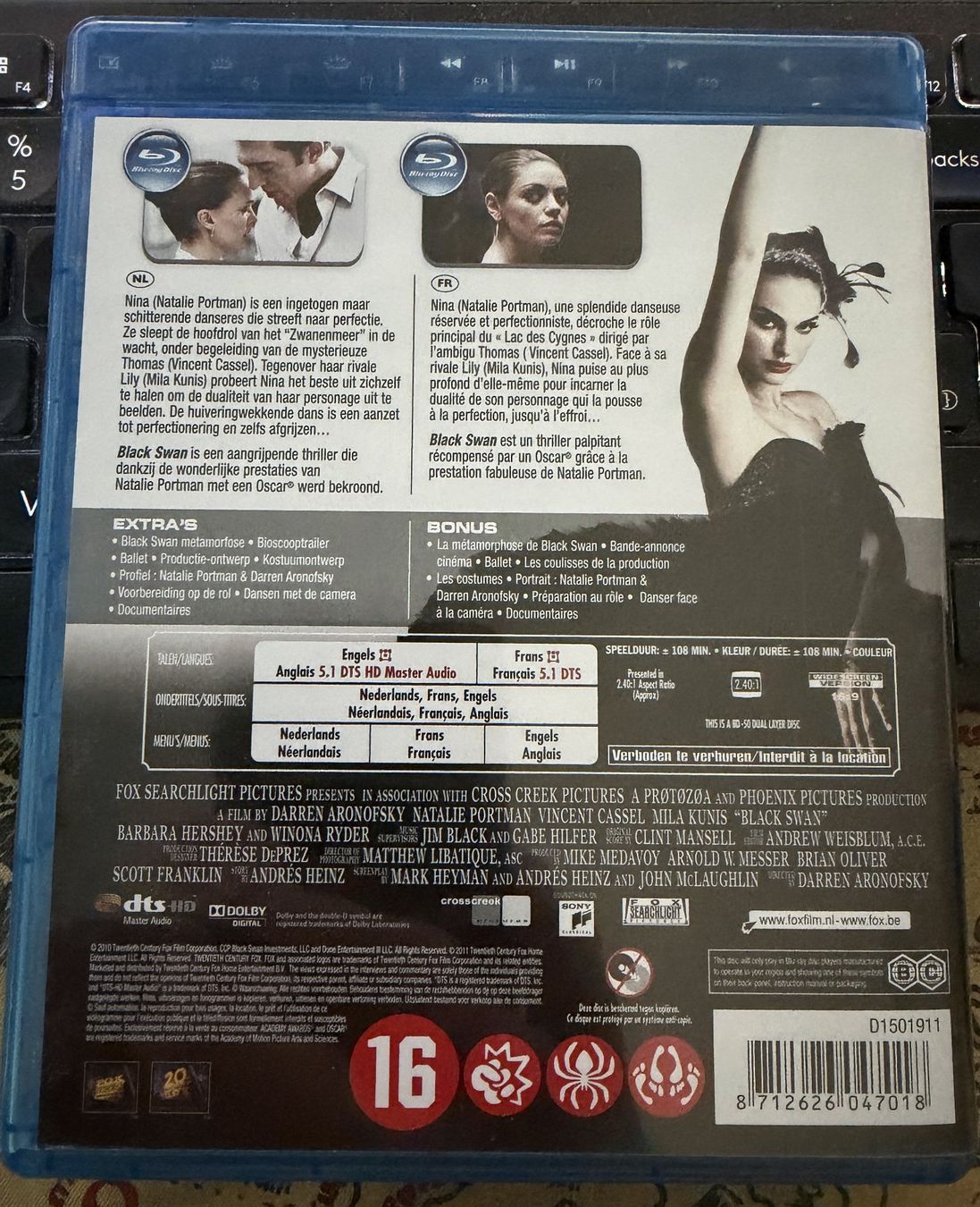Tutti i DVDs: Black Swan (2010) - Blu-ray – Usato da Semsales venduto da __Florian__ 2