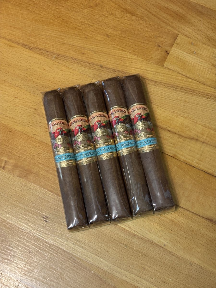 Sigari: 5x Paradiso Quintessence Robusto – Nuovo (secondo la descrizione) da Dietikon venduto da edi_8jjt