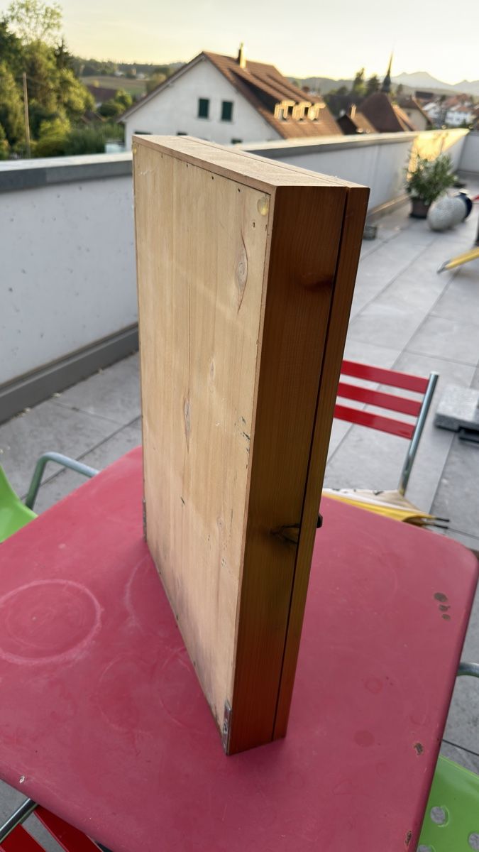 Vitrinen: Vitrine Holz mit 5 Glasböden  – Gebraucht aus Wolfwil von Poulet60 3