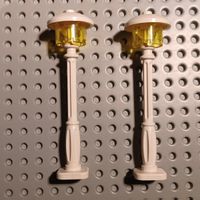 Lego 2 Kandelaber candélabres Lampe -G01