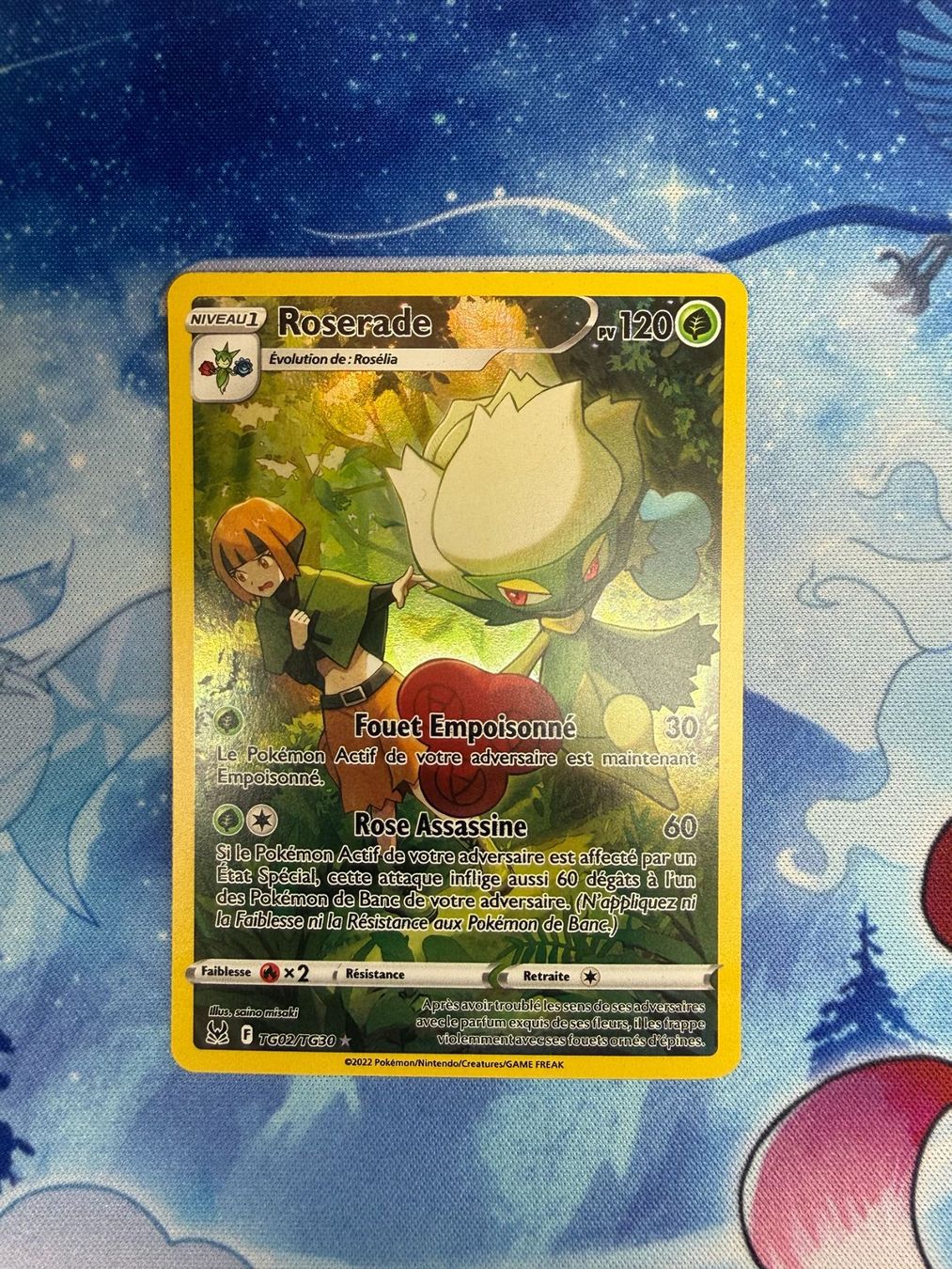 Pokémon Carte collezionabili: Roserade LOR - TG 02 FR – Nuovo (secondo la descrizione) da Courgenay venduto da ScamBoxOff