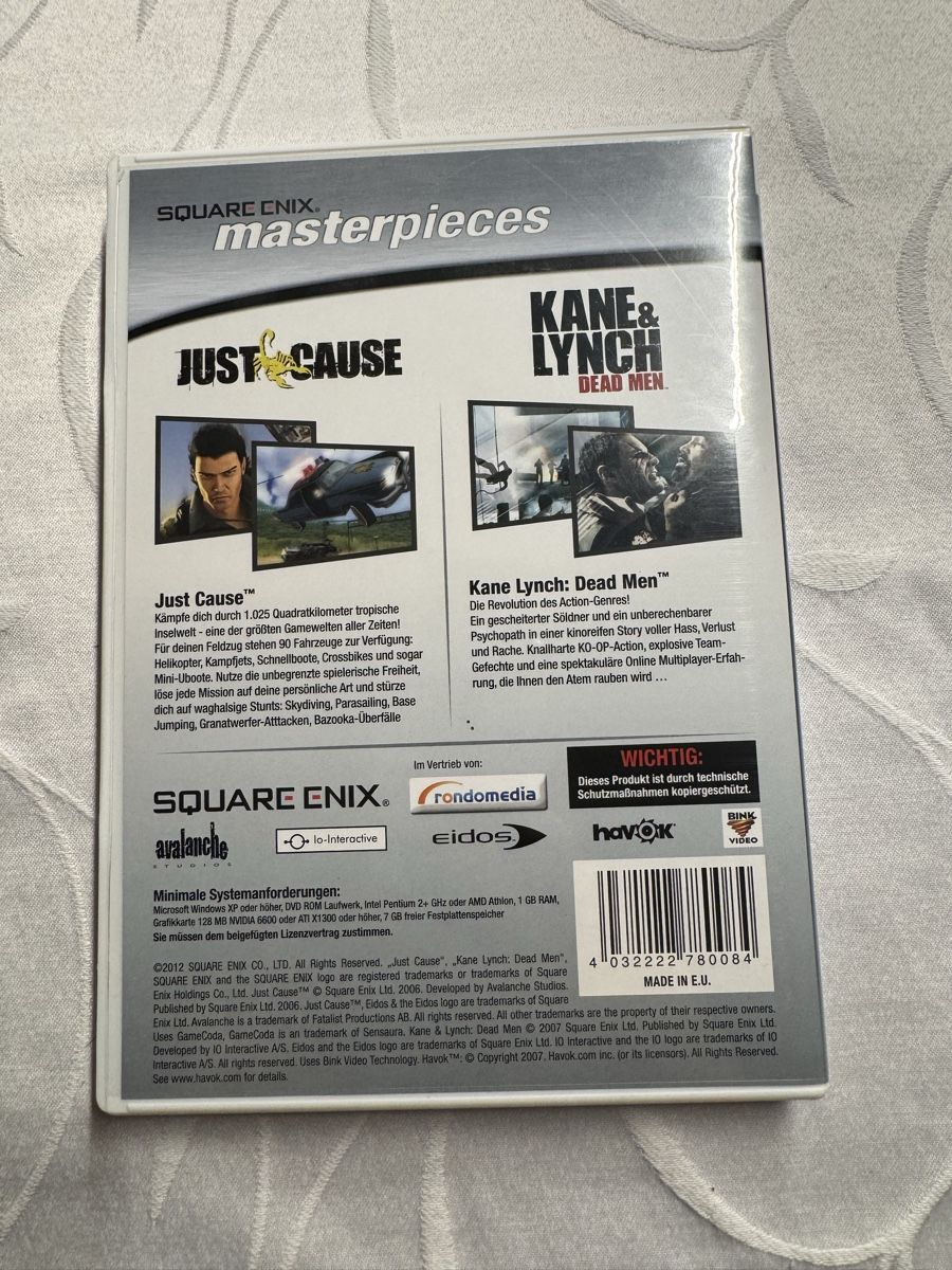 Spiele: Just Cause & Kane and Lynch: Dead Men - PC Game – Gebraucht aus Wil SG von eid_m7ks 3