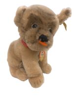 Vintage - Steiff Mopsy 3312.00 m. Knopf, Schild und Fahne