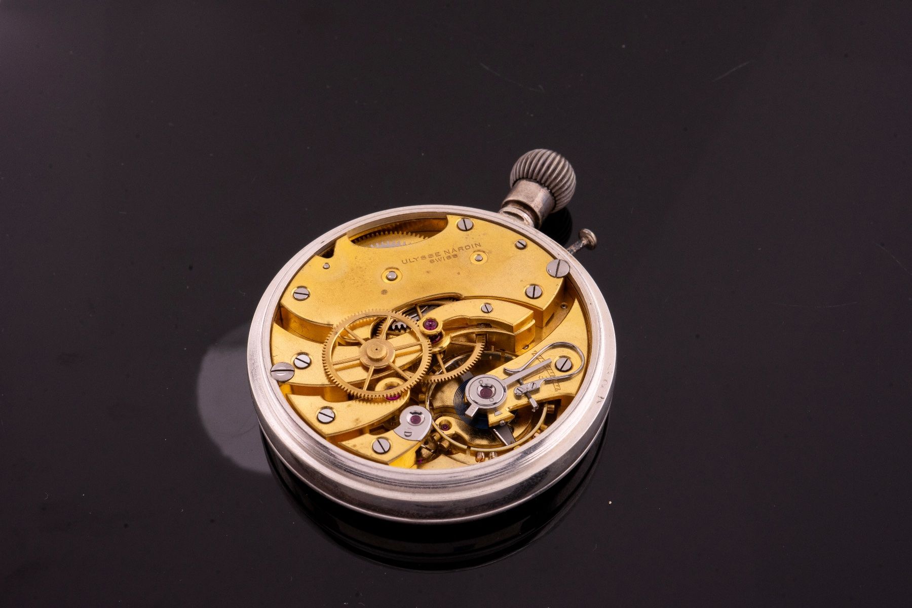 Ulysse Nardin Montres: Ulysse Nardin Deckwatch Marinechronometer ca. 1940 – D'occasion à Bülach par M.RothUhrenatelier 2