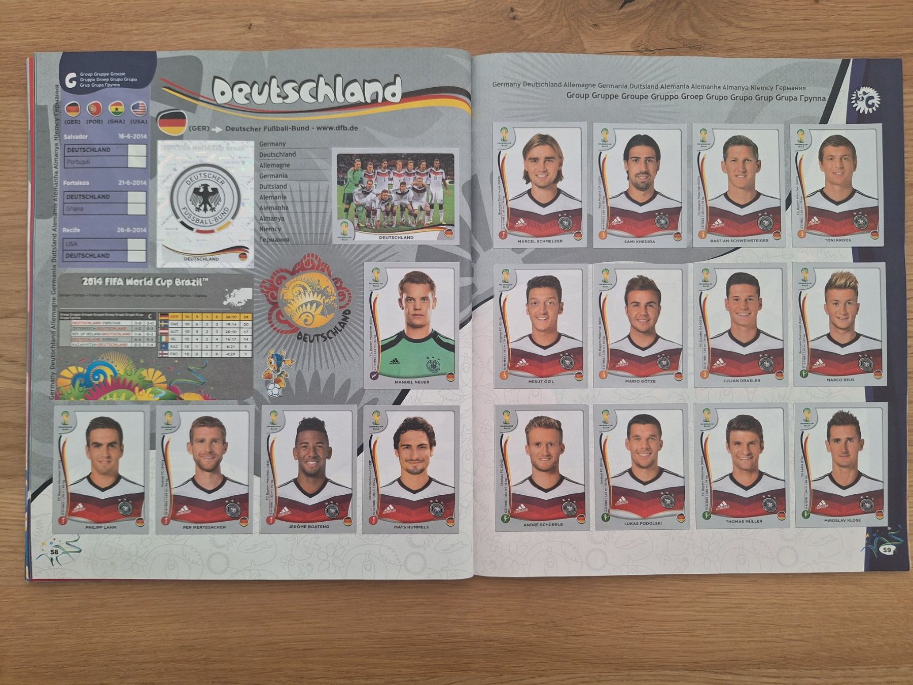 Panini Alben: PANINI WORLD CUP 2014 – Gebraucht aus St. Gallen von Matrix023 6
