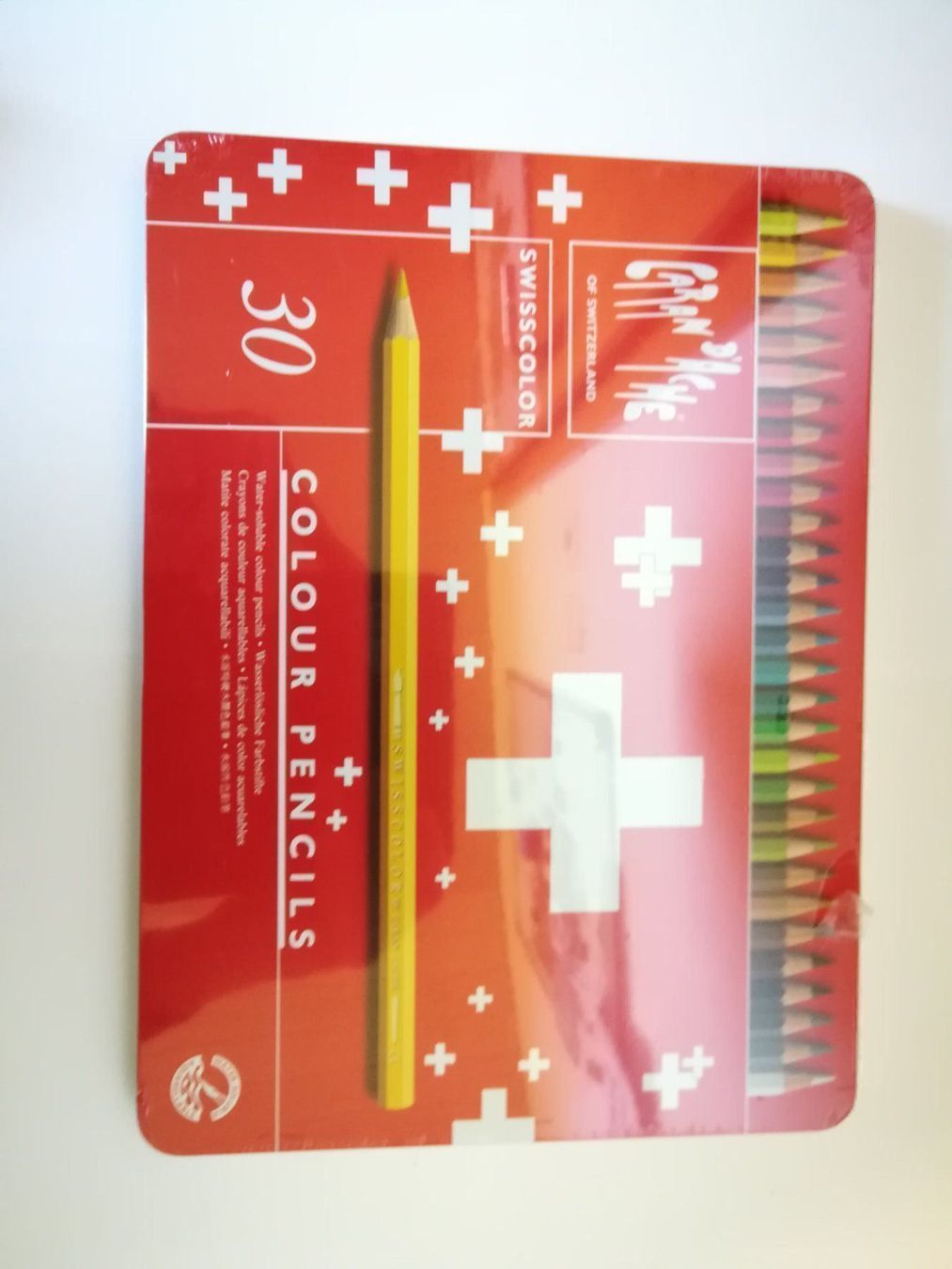 Caran D'Ache Stifte & Marker: Caran d'Ache Farbstifte 30 Stück – Neu und originalverpackt aus Niederwil SG von berger.niederwil