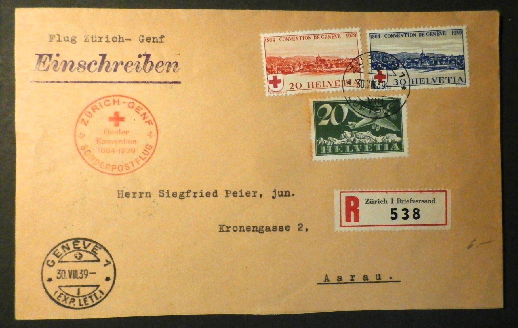 Tous les timbres: CH Flugpost – D'occasion à Kehrsatz par Bernherb2 1