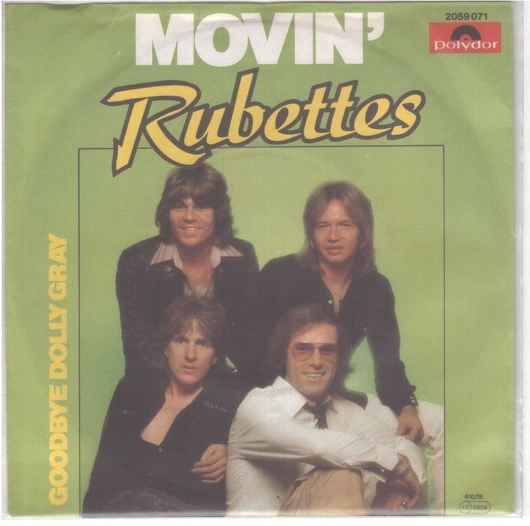 Dischi in vinile: Rubettes  --  Movin  Single7 – Usato da Oberwil (Dägerlen) venduto da thespecials