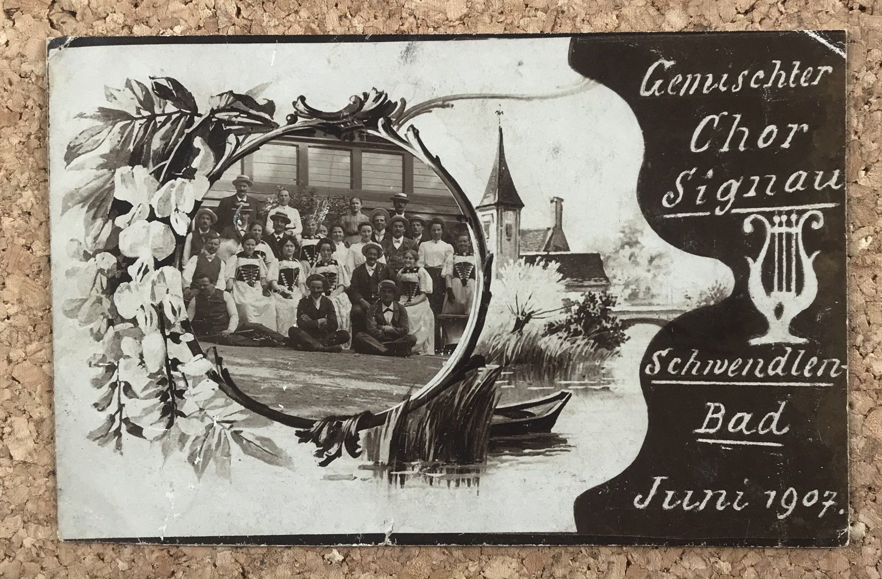 Cartes postales: ANSICHTSKARTE GEMISCHTER CHOR SIGNAU JUNI 1907 – D'occasion à Ostermundigen par wini63