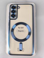 Samsung S21 Schutzhülle, neu, blau, magnetisch