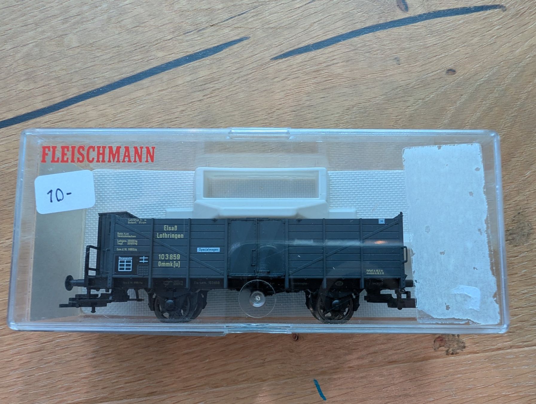 Fleischmann Modellini di ferrovie: Fleischmann 6er Set Güterwagen – Usato da Gränichen venduto da inn_5v76 3