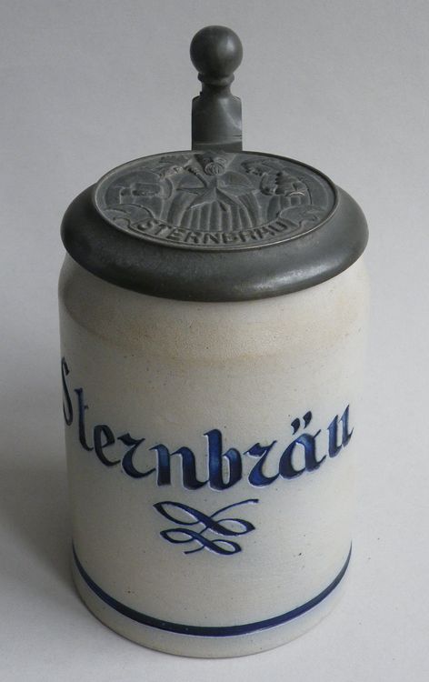Brauerei HÜRLIMANN BIER Humpen 1926 !!!!! STERNBRÄU 3 Könige Kaufen