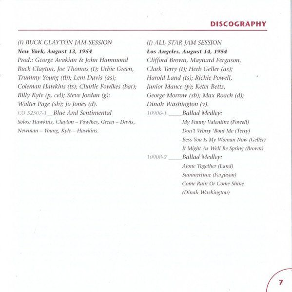CD: All-Star Jam Sessions JAZZ BALLADS 2CD – Usato da Kandergrund venduto da Sososo 8