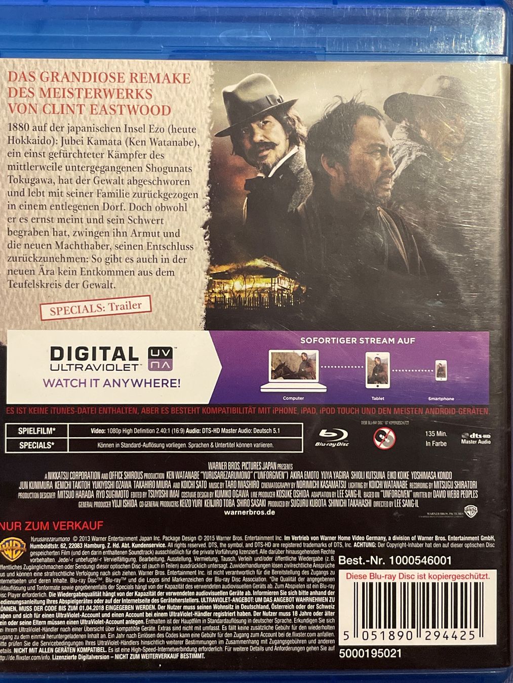 Tutti i DVDs: The Unforgiven  (2013)   selten! – Nuovo (secondo la descrizione) da Waldenburg venduto da Gonzo8 1