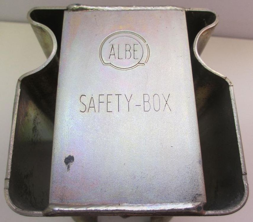 ALBE Safety Box Kastenschloss Diebstahlsicherung Anhänger Deichselschloss  Schloß