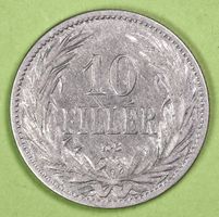 1894  /  UNGARN  /  10 - FILLER - MÜNZE  / SEHR GUT ERHALTEN