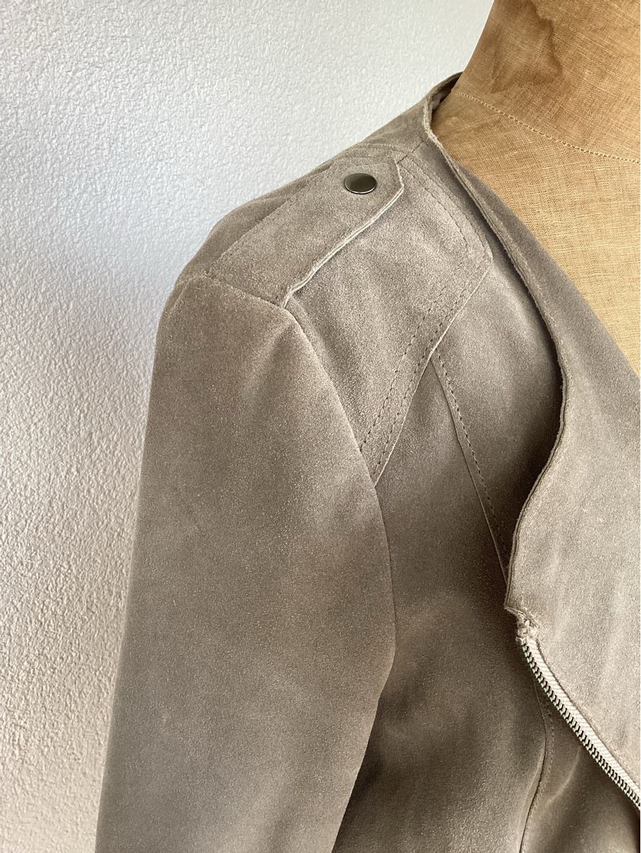 Caroll Jacken: Veste cuir velours CAROLLE taille 44 – Gebraucht aus Agiez von Beve15 2