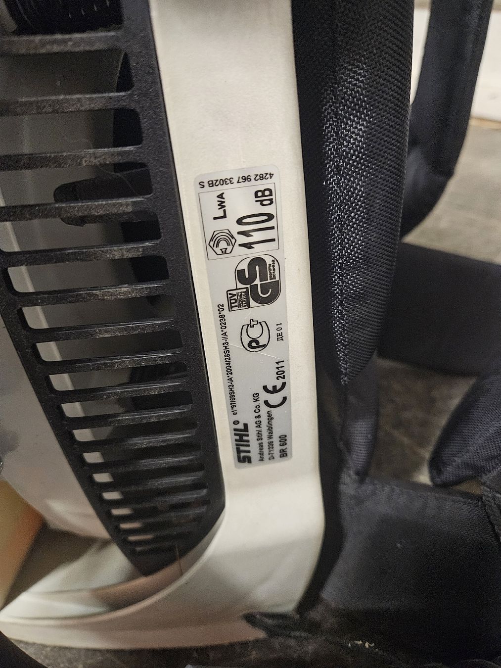 Stihl Soffiatori & Aspiratori per foglie: Stihl BR600 Magnum Laubbläser – Usato da Emmenbrücke venduto da TopGato 4