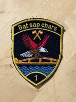 Badge militar armée XXI Bat sap chars 1 Tenue A