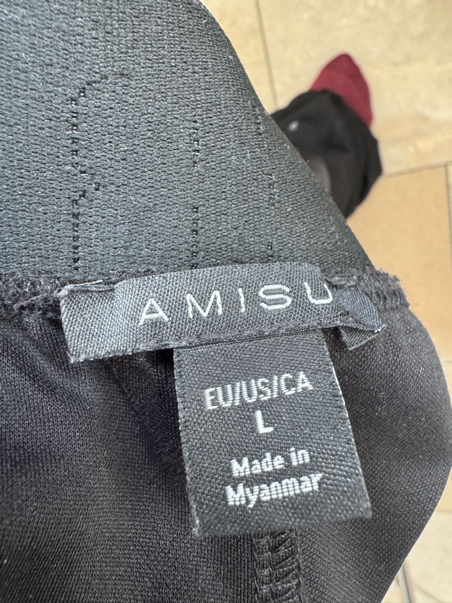 Pantaloni: Pantalon noir Amisu taille L - – Nuovo (secondo la descrizione) da Martigny venduto da ber_tdz7 4