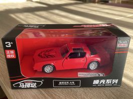 1978 Pontiac Firebird Modellauto, rot, neuwertig im Original